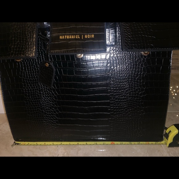 Nathaniel Noir Presidential Jumbo Handbag - Picture 4 of 16